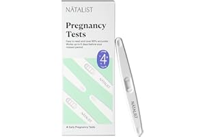 Natalist Pregnancy Tests Early Home Detection Kit for Women - Clear & Accurate Rapid Results Ease Your Mind up to 5 Days Befo