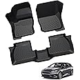 Landrol Car Floor Mats Replacement for Focus 2012-2018 (Not for RS) Heavy Duty Liner Custom Fit All Weather Protection Carpets Coverage Waterproof Durable Odorless