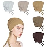 Avxzbef 5Pcs Islamic Muslim Under Hijab Cap Inner