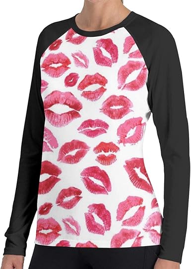 kiss raglan shirt
