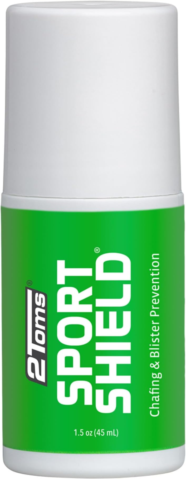 2Toms SportShield Liquid Roll-On 1.5 oz Colourless Anti-Chafe Friction Blister