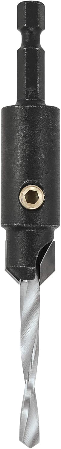 Trend Snappy 12.7mm TCT Countersink with 5mm HSS Drill, Adjustable Length, Quick Release System, SNAP/CS/5MMTC