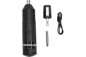 Keenso Electric Guitar String Winder, Rechargeable ABS Coaxial Tool for Acoustic Basses Ukuleles with 600mAh Battery for Easy