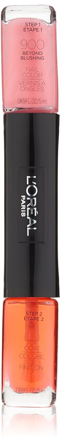 L'Oreal Paris Cosmetics Infallible Nail, Beyond Blushing, 0.34 Fluid Ounce
