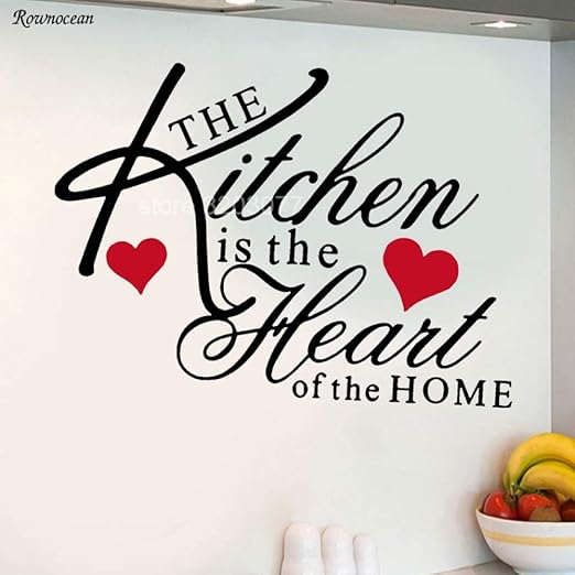 Zhuhuimin La Cocina Es El Corazon De La Casa Etiqueta De La Pared