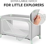 hauck Dream N Play Plus Dusty Mint Travel Cot Infant Playpen 120x60 view 7