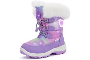 NOVA FOOTWEAR Nova Mountain Light Up Boots Boys Girls Little Kids Winter Snow Boots