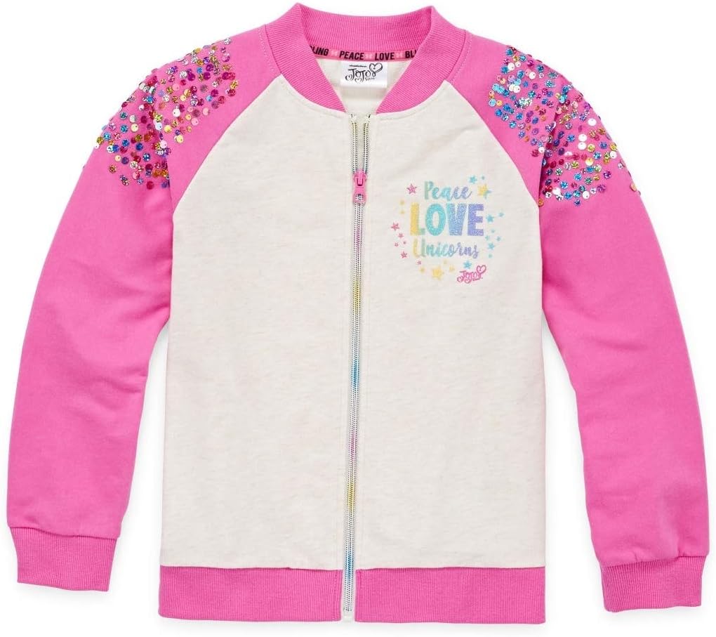 Girls JoJo Siwa Lightweight Bomber Jacket