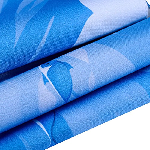 YUENA CARE Windproof Umbrellas Travel Tri-fold Sunscreen Ocean Whale Umbrella - Thumbnail 7