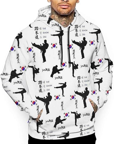 mens white graphic hoodie