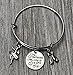 Infinity Collection Dance Bracelet, She Believed She Could So She Did Charm Jewelry, Dance Recital Gifts, Dancing Gifts for Teens, Ballet Bracelet