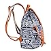 Vbiger Canvas Backpack for Women & Girls Boys Casual Book Bag Sports Daypack (Elephant Blue.)