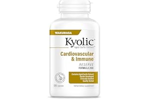 Kyolic Aged Garlic Extract Formula 200, Cardiovascular & Immune*, Reserve, 120 Capsules