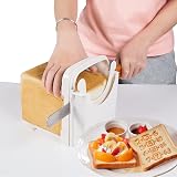 tooloflife Foldable Bread Slicer Adjustable Thickness White view 6