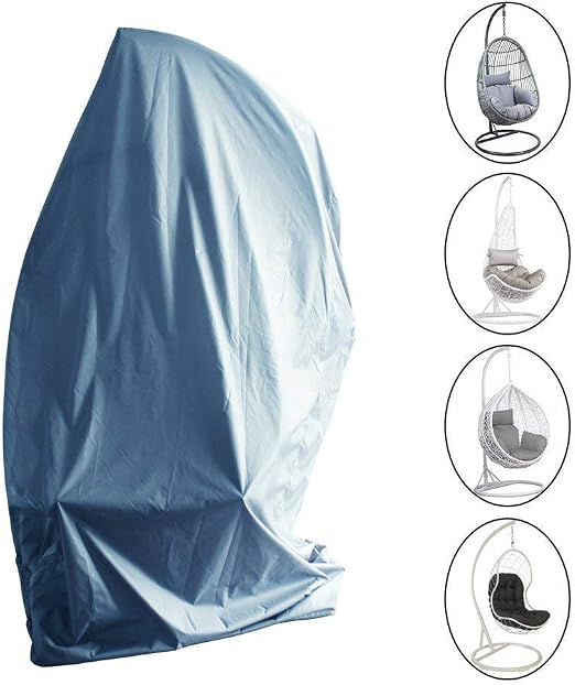 Copertura Per Sedia Sospesa Cozary - Impermeabile E UV Resistente, Con Coulisse - 190x115 Cm, Tessuto Oxford 210D - Per Esterni