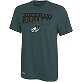 New Era NFL Men's Scoreboard Dri-Tek Short Sleeve Tee, Philadelphia Eagles Small
