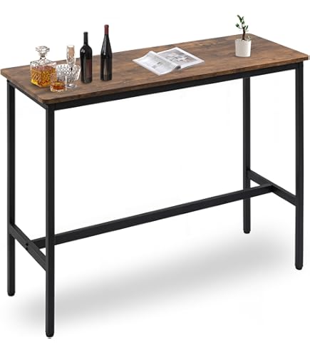 Amazon.com: Mr IRONSTONE Bar Table, 47