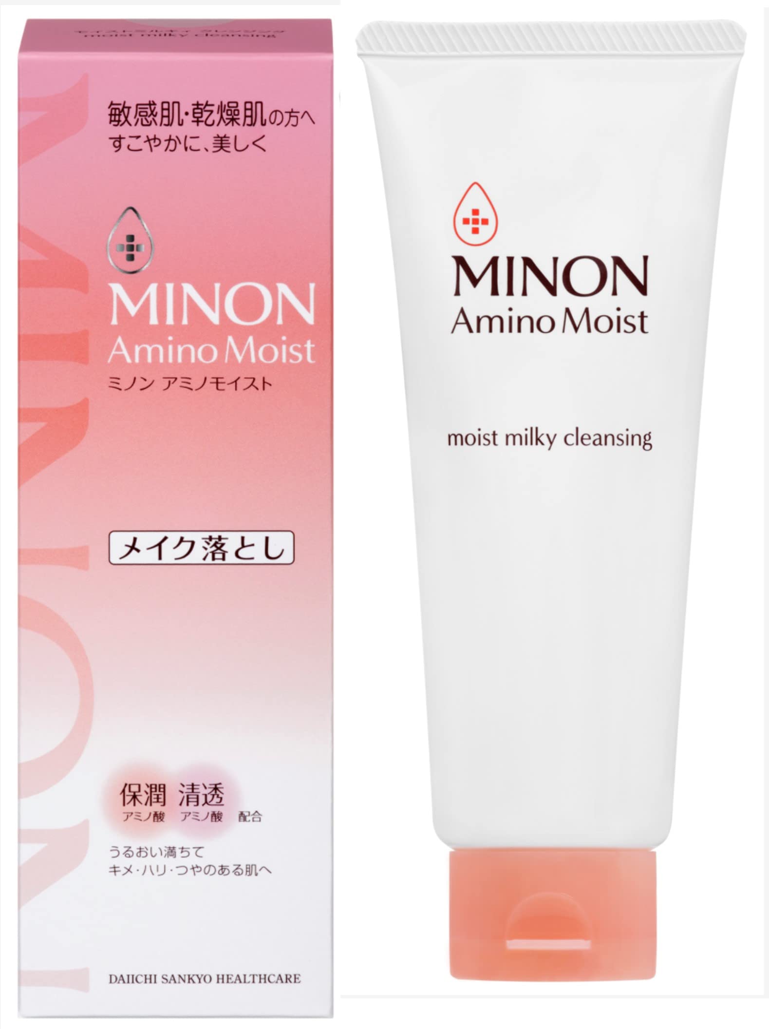 MINON(ミノン) アミノモイスト モイストミルキィ クレンジング 100ｇ 【敏感肌 乾燥肌】メイク落とし 毛穴汚れ クリームタイプ商品画像