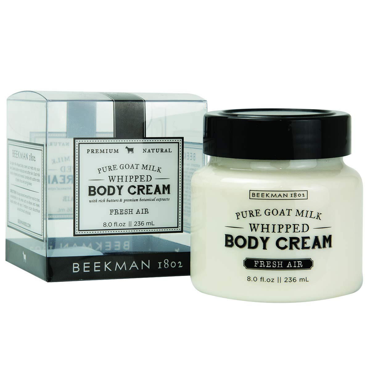 Beekman 1802 Pure Goat Milk Whipped Body Cream 8.0 fl oz. (Vanilla Absolute) : Beauty