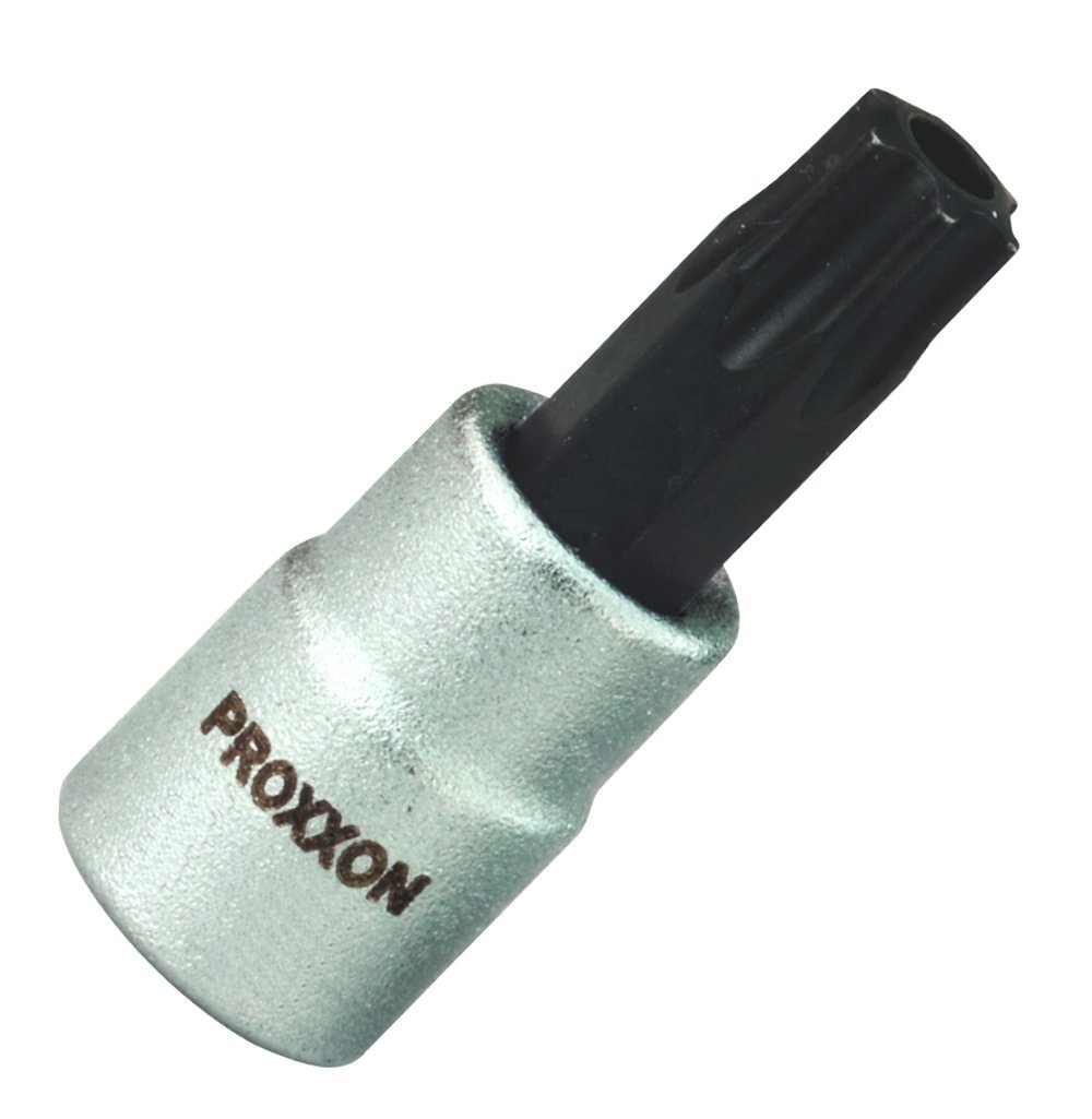 Proxxon 23762 Torx Insert TTX30 Drive 6.3 mm (1/4 Inch) with Face Hole Hole