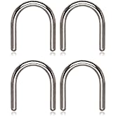 Pierced Owl Set of 4 G23 Implant Grade Titanium Septum Retainers