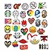 100 Pcs Fashion Brand Stickers for Laptop Stickers Motorcycle Bicycle Skateboard Luggage Decal Graffiti Patches Stickers for [No-Duplicate Sticker Pack]