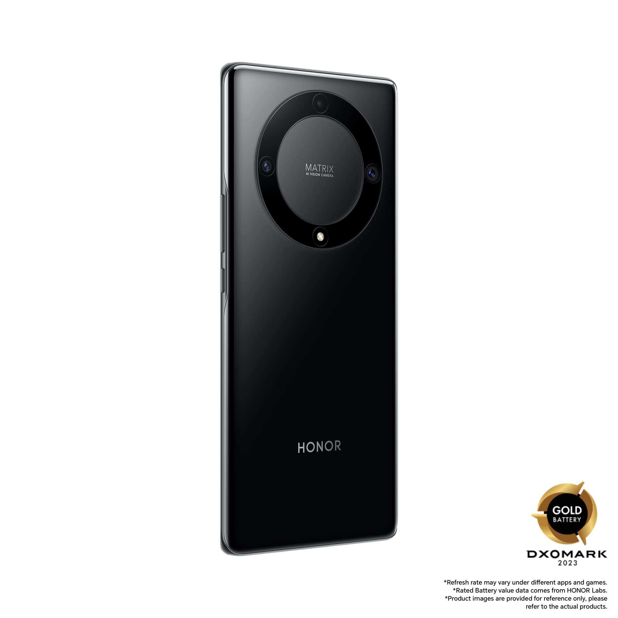 Honor Magic5 Lite Dual-SIM 256GB ROM + 8GB RAM (Only GSM | No CDMA) Factory Unlocked 5G Smartphone (Midnight Black) - International Version