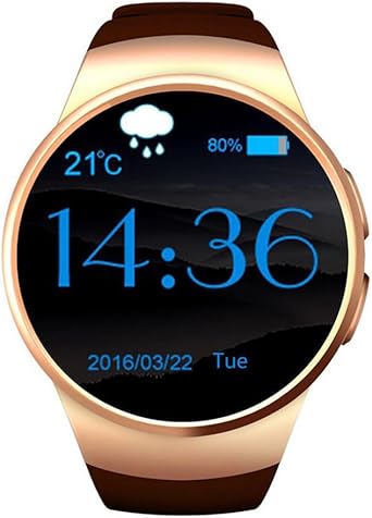 El teléfono Celular de Bluetooth de la Moda Smartwatch, Relojes ...