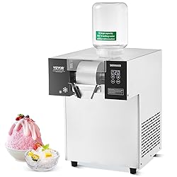 VEVOR Commercial Snowflake Ice Machine, 397LBS/24H