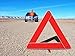 Emergency Warning Triangle by mAuto™, Foldable Reflective Safety Warning Sign, Roadside Hazard Triangle Symbol Warning Sign w/Secure Base, Early Warning Road Safety Triangle 3 Pack