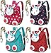 Children Kid Backpack Organizer Preschool with Harness Rabbit for Unisex (Blue)