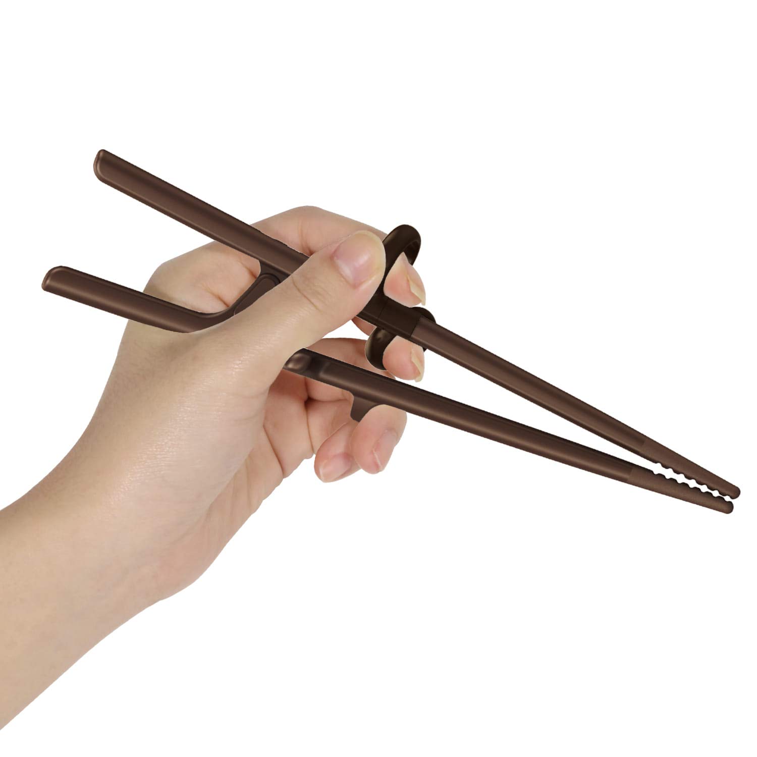 Edison Friends Left Handed Training Chopsticks - Beginner Helper, Brain Trainer, Easy Practice Chopsticks - Made in Korea