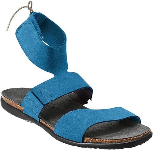 naot blue sandals