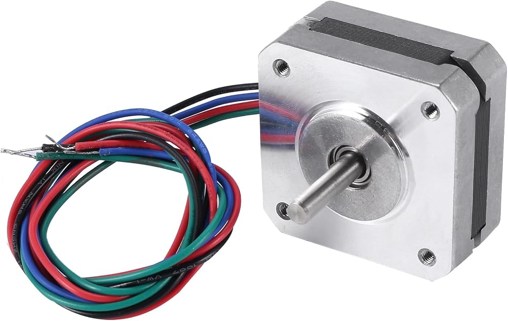 Hausdec Nema 17 Stepper Motor 17HS08-1004S 1.8 Degree 42mm 20mm Short Height 1A