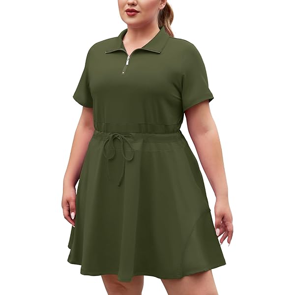Amazon.com: RoseSeek Women's Plus Size Football Jersey Dress Collared Golf  Tennis Dress Button Front A Line Streetwear Dresses Apricot Large Plus :  Clothing, Shoes & Jewelry