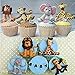 Sharlity 5 Pcs Animal 3d Silicone Molds Fondant Cake Decorating Supplies chocolate mold clay mold