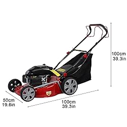 Self-Propelled Gas, 141cc Gas-Powered Push Mower
