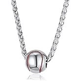 U7 Soccer Necklace for Men Football Baseball Basketball Stainless Steel Chain in Gold Silver Black Color, Shoes Pendant Necklaces for Gym Sport Players Hip Hop Jewelry, 22 Inch