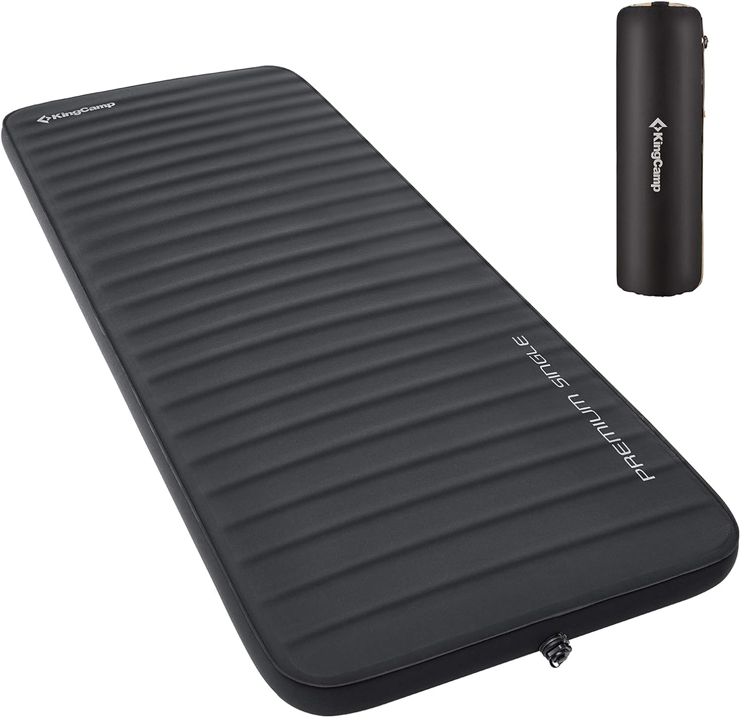 Amazon.com : KingCamp Luxury 3D 3 Inch Wide Self Inflating Sleeping Pad, Extra Large XL Foam 