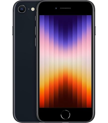 Amazon.com: Apple iPhone SE 3rd Gen, 64GB, Midnight - T