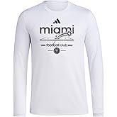 adidas Men's Inter Miami CF Vintage World Pre-Game Long Sleeve T-Shirt