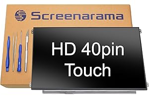 SCREENARAMA New Screen Replacement for AUO B116XAK01.2 HW0A (Matte) 40pin Touch IPS HD 1366x768 LCD LED Display with Tools
