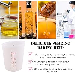 AKOAK 1 Pack Soft Silicone Measuring Cups with