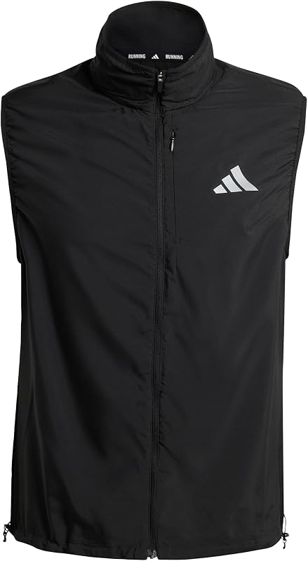 Homme Adi365 Running Essentials Vest Coat, black, XXL