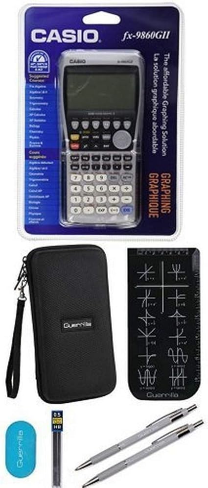 Amazon Com Calculadora Grafica Casio Fx 9860gii Negro Office Products