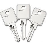 3-Pack TM202 Replacement Keys Compatible with Trimark RV Camper Motorhome, Cut to Code TM201-TM250