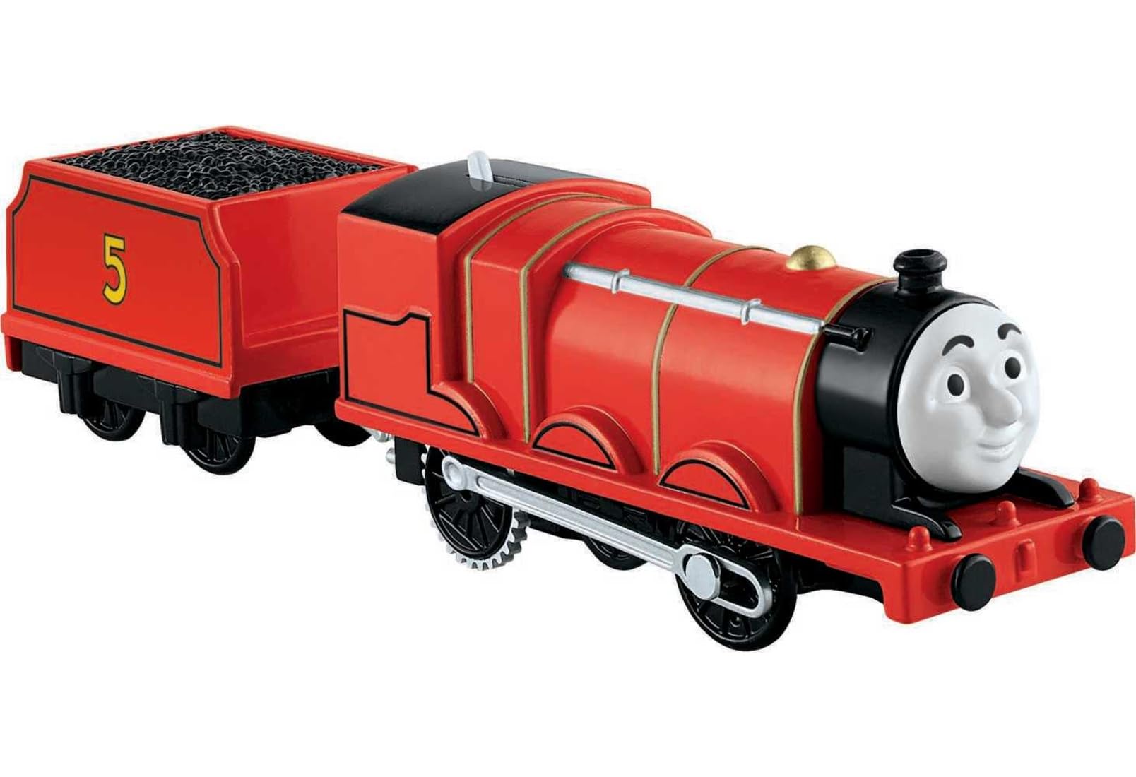 Thomas & Friends BML08 James, Thomas the Tank Engine Toy Engine, Trackmaster Toy Train, 3 Year Old
