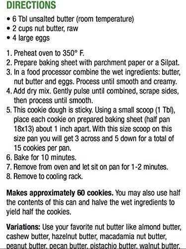 image for Diabetic Kitchen Nut Butter Cookie Mix is Low Carb, Keto-Friendly, Glu