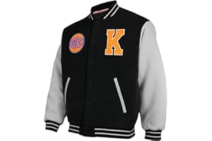 FISLL NBA Teams Men's Varsity Jacket with Chenille Applique