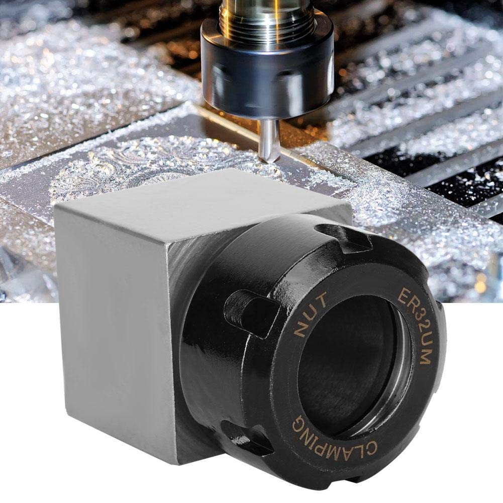 Collet Chuck Block, Square ER32 Collet Block Tool Steel Collet Chuck